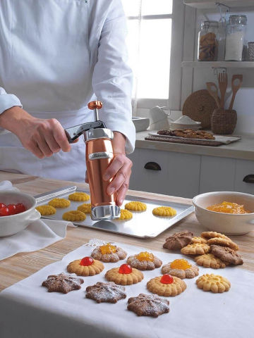 מכשיר להכנת עוגיות 20 דיסקיות Biscuit Deluxe