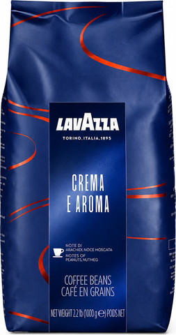 תערובת פולי קפה Crema E Aroma - אריזה כחולה