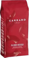 1 ק"ג פולי קפה גלובו רוסו מבית Carraro