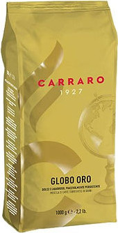 1 ק"ג פולי קפה גלובו אורו מבית Carraro