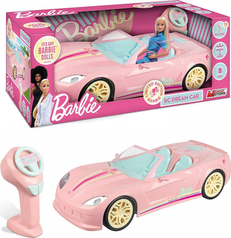 מכונית שלט ברבי BARBIE MOVIE