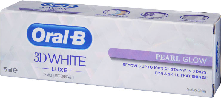 3D WHITE משחת שיניים - לבן פנינה
