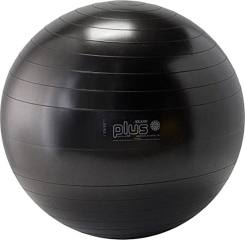 כדור פיזיו שחור 65 ס"מ Plus BRQ