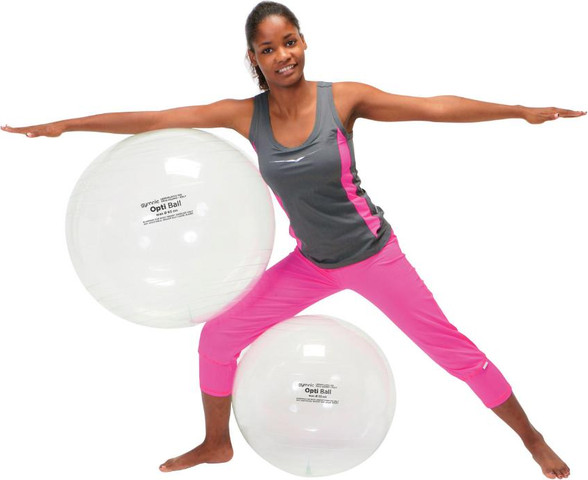 כדור פיזיו שקוף 65 ס"מ Gymnic Opti Ball