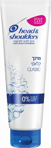 מרכך לשיער ולקרקפת הנוסחה הקלאסית