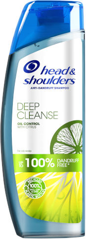 DEEP CLEANSE שמפו למניעת קשקשים ניקוי עמוק שליטה בשמנוניות עם הדרים