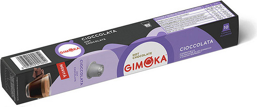 Gimoka Cioccolata - קפסולות תואמות נספרסו בטעם שוקולד איטלקי