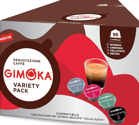 VARIETY PACK COFFEE DOLCE GUSTO  96 /קפסולות תואמות מכונת דולצ'ה גוסטו
