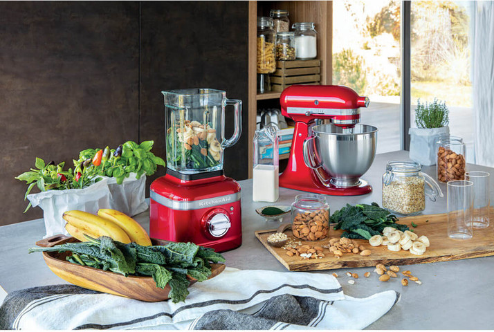 בלנדר מקצועי 1.4 ליטר KitchenAid קיטשן אייד K400 5KSB4026ECA אדום תפוח