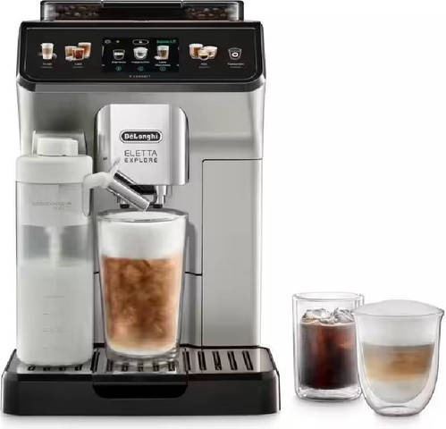 מכונת אספרסו Delonghi ECAM450.65.S Eletta Explore כסוף