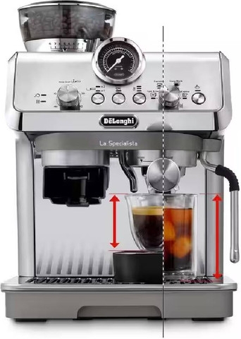מכונת אספרסו ידנית חכמה Delonghi La Specialista Arte Evo EC9255.M | סין