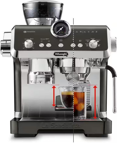 מכונת אספרסו ידנית חכמה Delonghi EC9555.BK La Specialista Opera Espresso Cold Brew שחור