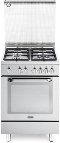 תנור משולב כיריים גז - 4 להבות DeLonghi דלונגי NDS577X