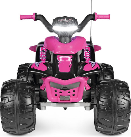 ממונע קורל 12V דגם Quad T-Rex צבע ורוד