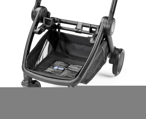 עגלת תינוק סופר קלילה עם סל מתקפל דגם City Loop צבע treu-black