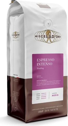 1 ק"ג פולי קפה אינטנסו מבית Miscela D’ Oro