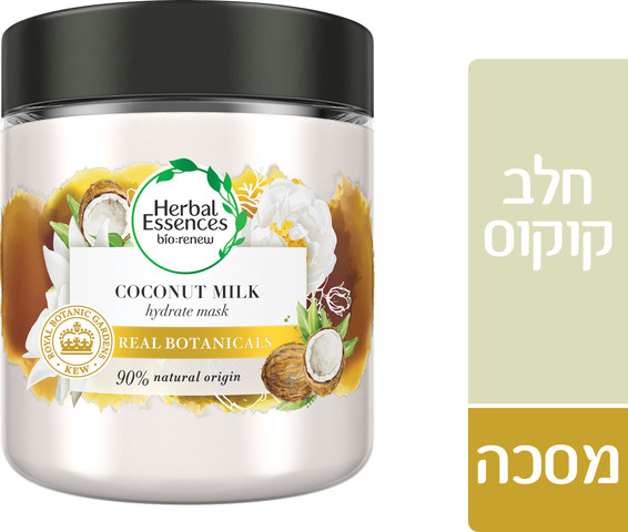 מסכת לחות חלב קוקוס
