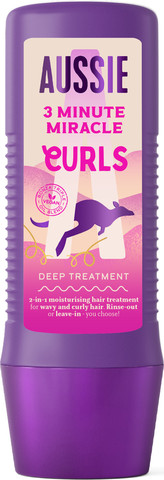 CURLS מרכך הקסם ב-3 דקות. מעניק טיפול עמוק לתלתלים מושלמים