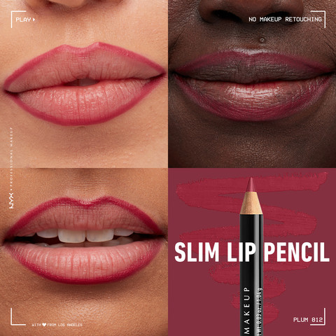 SLIM LIP עפרון שפתיים - PLUM 812