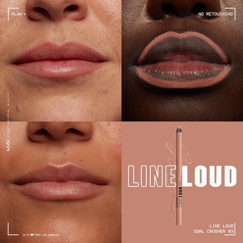 LINE LOUD עפרון תוחם שפתיים עמיד במים - GOAL CRUSHER 03