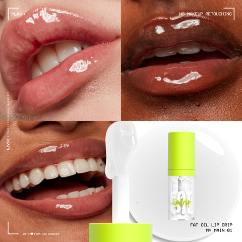 FAT OIL LIP DRIP שמן שפתיים מעניק לחות עד 12 שעות - 01 MY MAIN