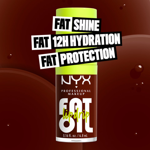 FAT OIL LIP DRIP שמן שפתיים מעניק לחות עד 12 שעות - 08 STATUS UPDATE