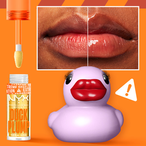 DUCK PLUMP גלוס מנפח שפתיים למראה שפתיים מלאות - CLEARLY SPICY 01