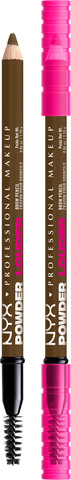 POWDER LOUDER עפרון גבות דו צדדי - SODT BROWN 05