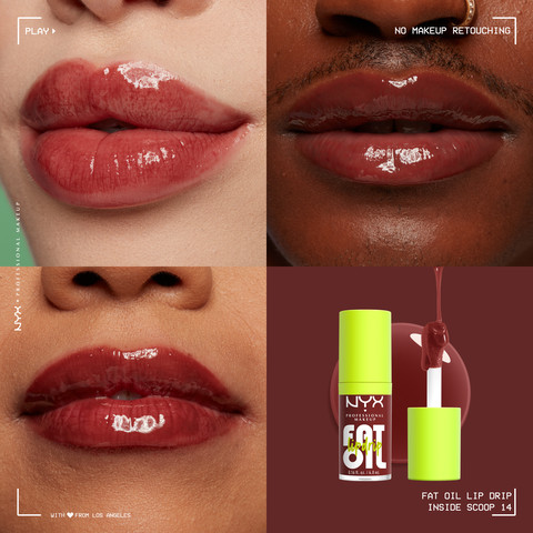 FAT OIL LIP DRIP שמן שפתיים מעניק לחות עד 12 שעות - 14 INSIDE SCOOP