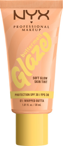 BUTTERMELT GLAZE מייק אפ טינט עד 24 שעות של לחות וגלואו לפנים - WHIPPED BUTTA 01