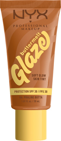 BUTTERMELT GLAZE מייק אפ טינט עד 24 שעות של לחות וגלואו לפנים - PRALINE BUTTA 06