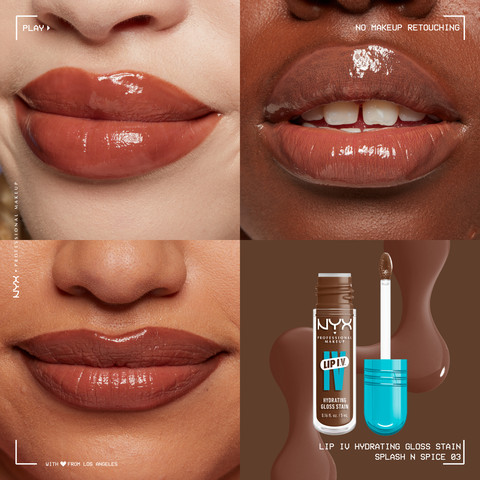WET SHOT LIP IV גלוס עמיד - SPLASH N SPICE 03