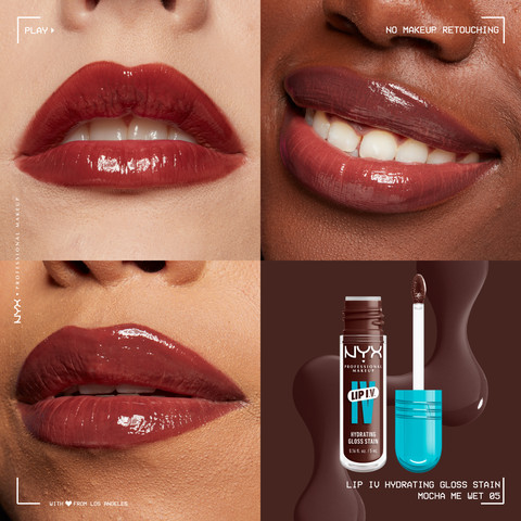 WET SHOT LIP IV גלוס עמיד - MOCHA ME WET 05