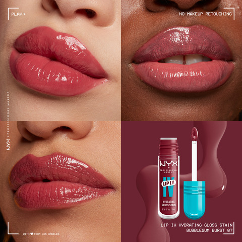 WET SHOT LIP IV גלוס עמיד - BUBBLEGUM BURST 07