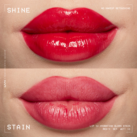 WET SHOT LIP IV גלוס עמיד - RED-Y.SET.WET 11