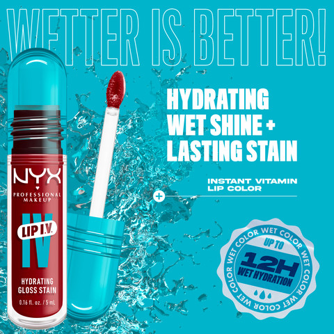 WET SHOT LIP IV גלוס עמיד - CRANBERRY SPLASH 13