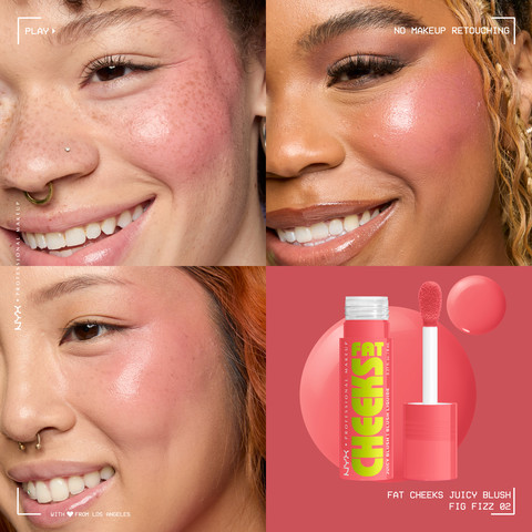 FAT CHEEKS סומק נוזלי -  FIG FIZZ 02