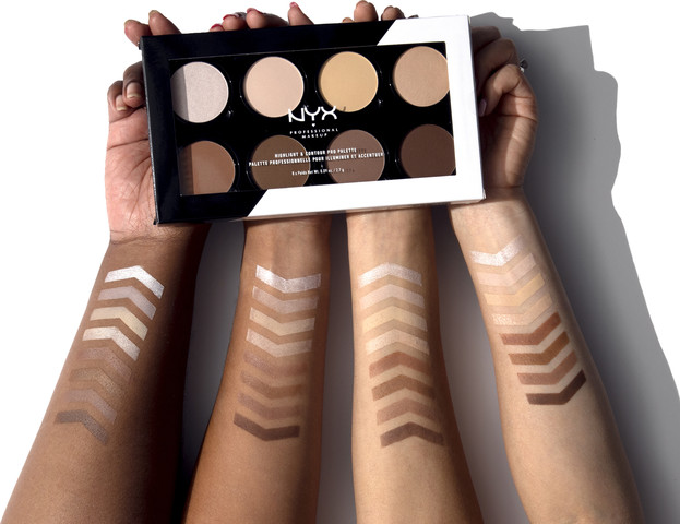 HIGHLIGHT&CONTOUR פלטה להארה וקונטור לפיסול הפנים