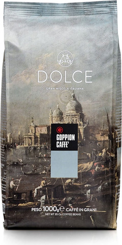 1 ק"ג פולי קפה גופיון דולצ׳ה Goppion Dolce