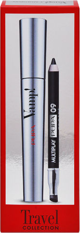 VAMP  קיט מסקרה + עפרון עיניים מולטיפליי