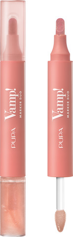 VAMP MARKER DUO טוש לשפתיים בשילוב שמן גלוס 002