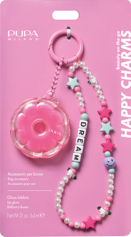HAPPY CHARMS אביזר רב תכליתי + ליפגלוס - CHERRY JAM 001