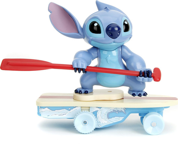 stitch  סטיטש רוכב על סקייטבורד עם שלט רחוק