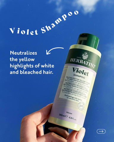 שמפו ויולט לנטרול צבע צהוב VIOLET