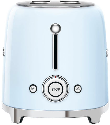 מצנם 2 פרוסות בעיצוב רטרו Smeg סמג TSF01 תכלת