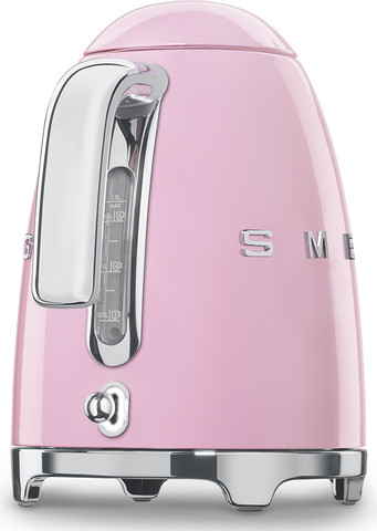 קומקום חשמלי 1.7 ליטר Smeg סמג KLF03PKUK ורוד