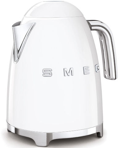 קומקום חשמלי 1.7 ליטר Smeg סמג KLF03 לבן