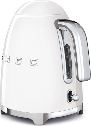 קומקום חשמלי 1.7 ליטר Smeg סמג KLF03WHUK לבן