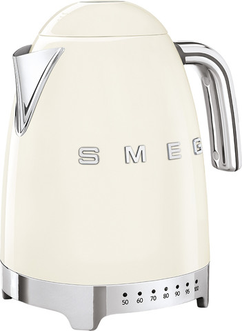 קומקום חשמלי 1.7 ליטר Smeg סמג KLF04CREU קרם