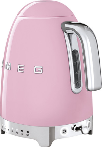 קומקום חשמלי 1.7 ליטר Smeg סמג KLF04PKEU ורוד